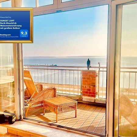 Sunset Loft Rerik Meerblick Maisonettewohnung Mit Grossem Balkon Exterior photo